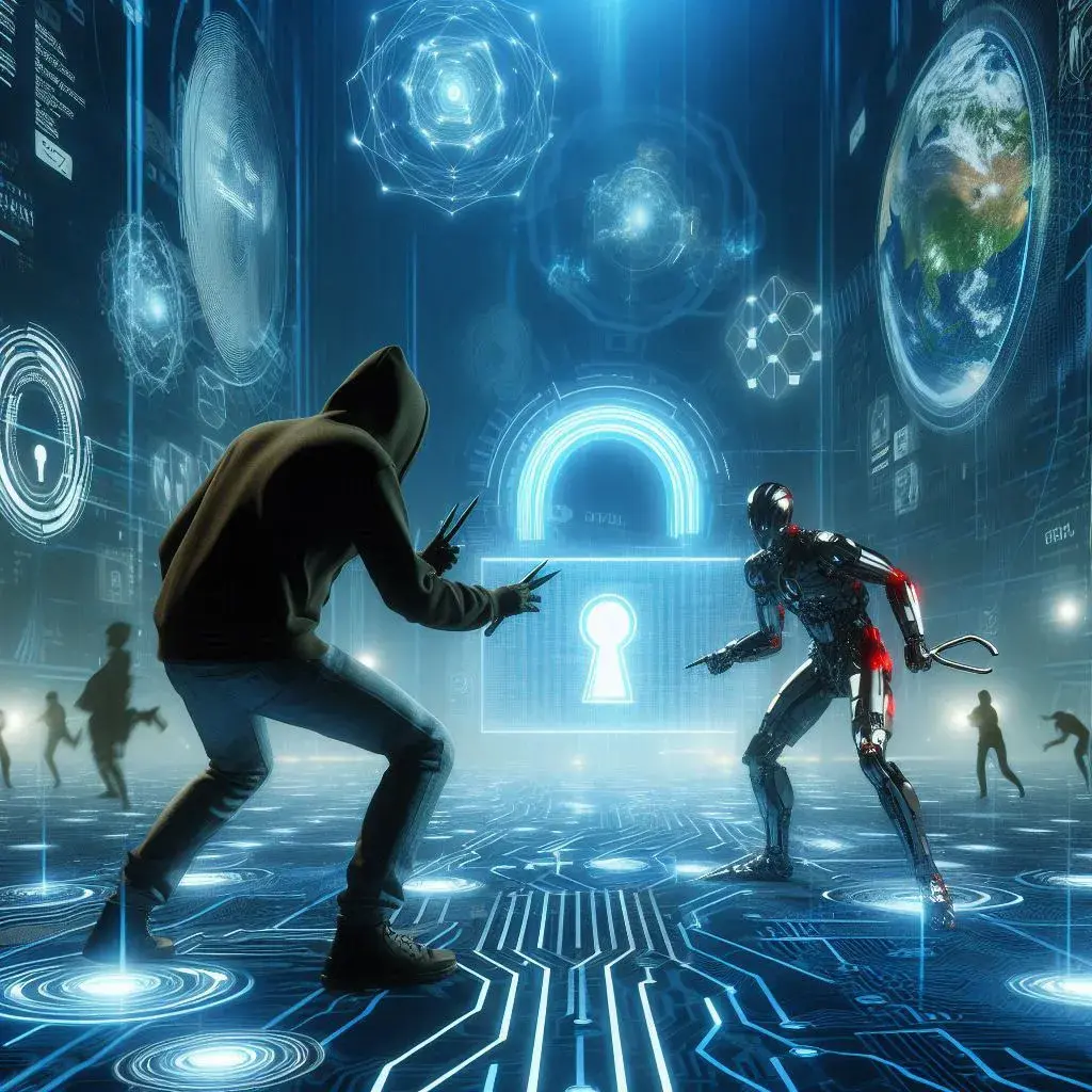 A futuristic portray copy